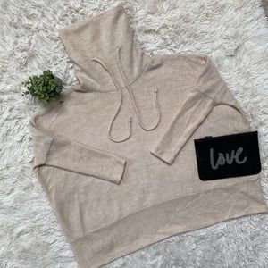 Cherish Hacci Turtleneck Tunic 💗 Oatmeal